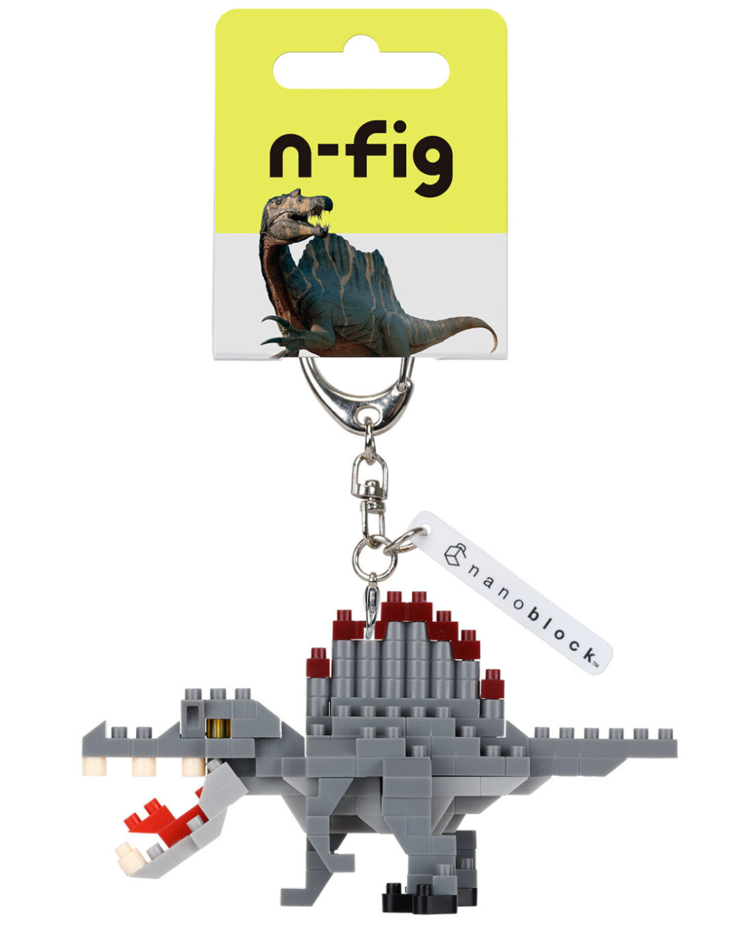 Spinosaurus - Nanoblocks Keychain
