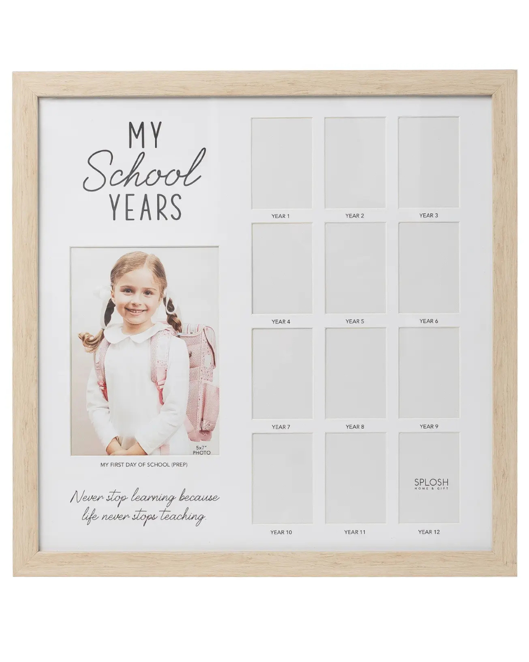 School Years Frame