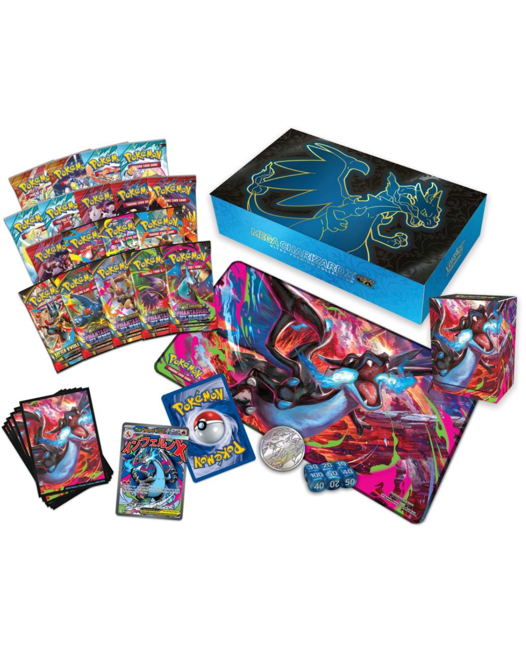 Pokémon TCG - Mega Charizard X ex - Ultra-Premium Collection