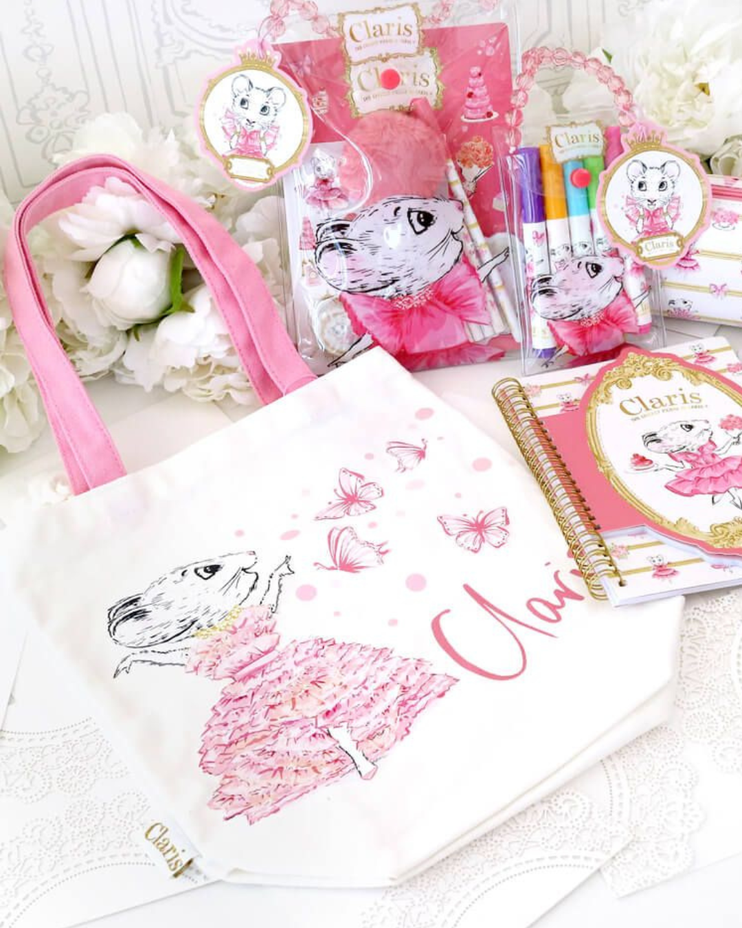 Claris Canvas Tote Bag