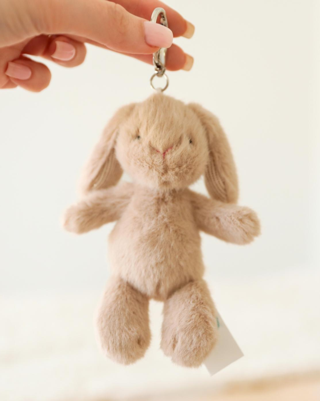 Soft Bunny Tan - Bag Charm