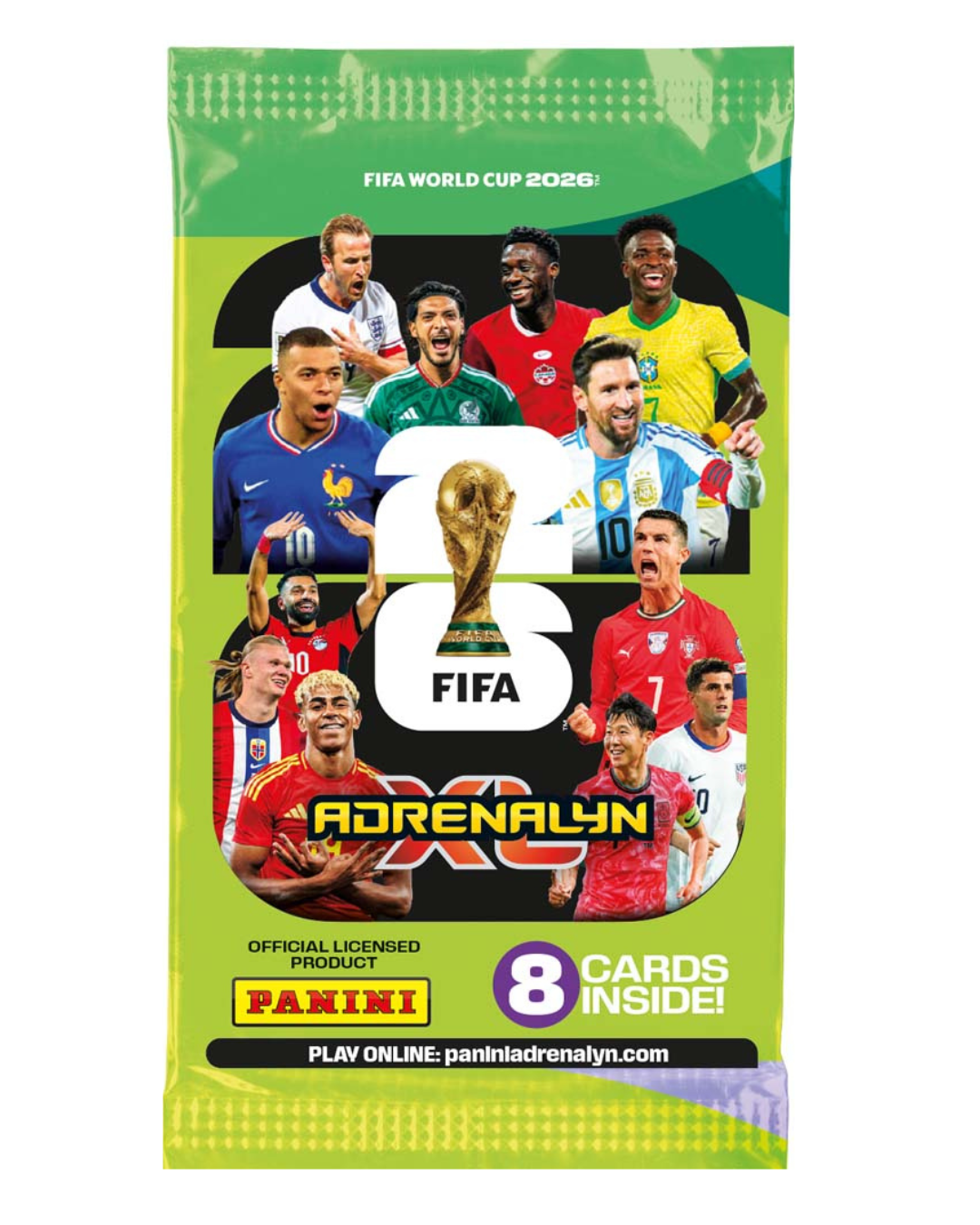 Panini FIFA World Cup Adrenalyn XL 2026 Card Starter Pack - Album- Deluxe Version