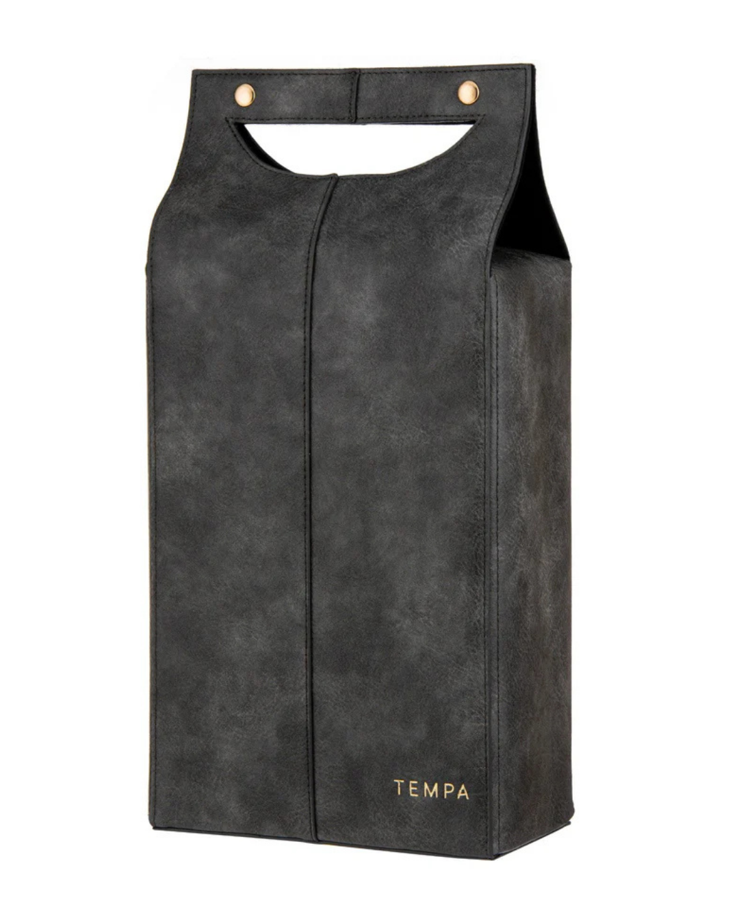 Harley Charcoal Double Wine Bag