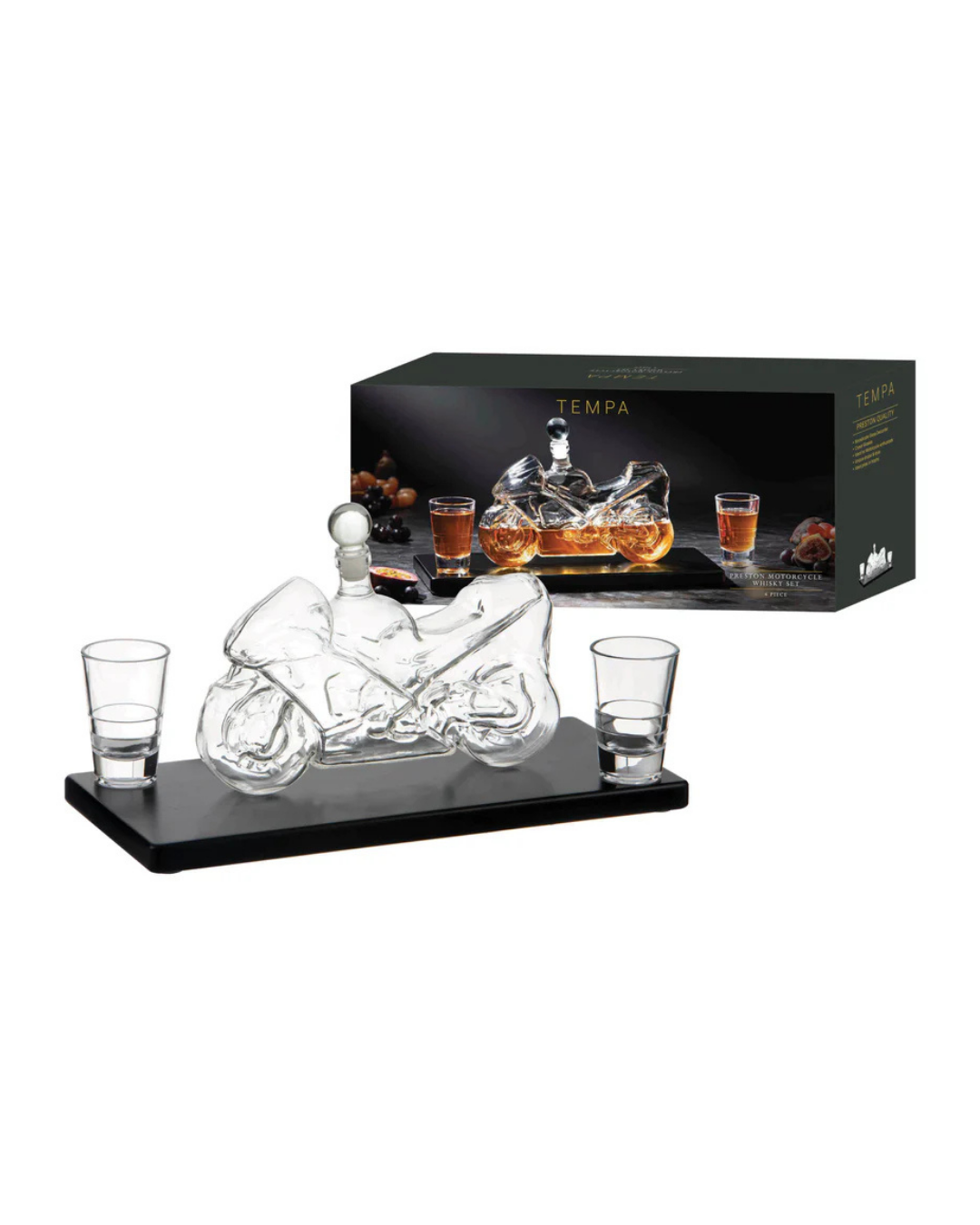 Preston Motorcycle Whisky Set