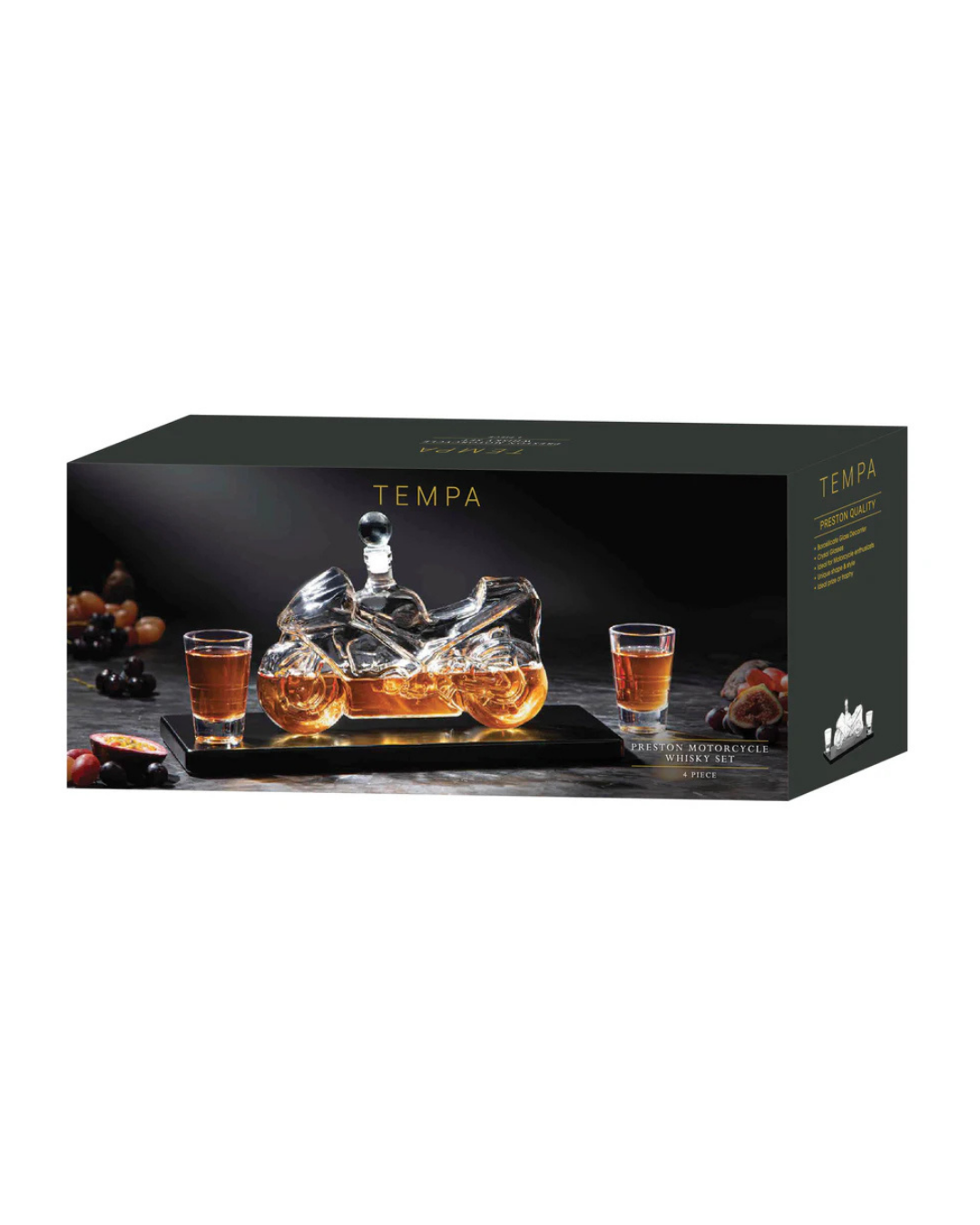 Preston Motorcycle Whisky Set
