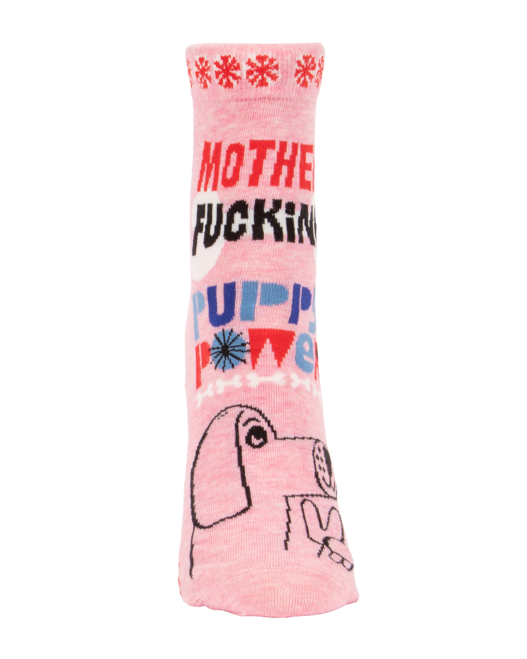 Womens Ankle Socks - Puppy Power