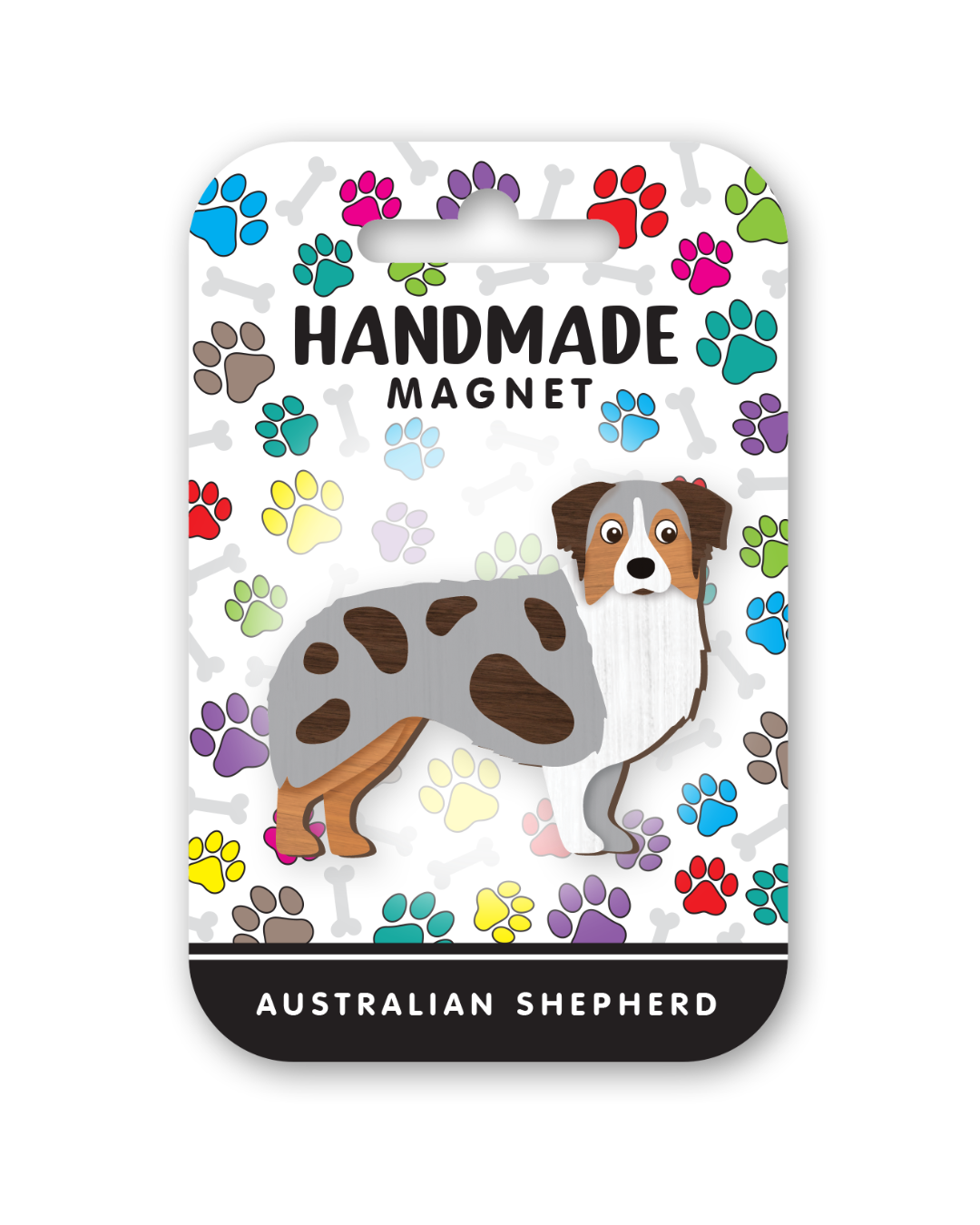 I Love My Aussie Shepherd Magnet