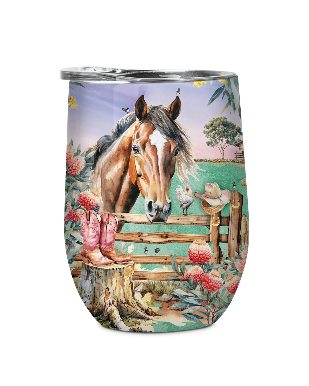 Country Dusk - Stainless Steel Bevvy.