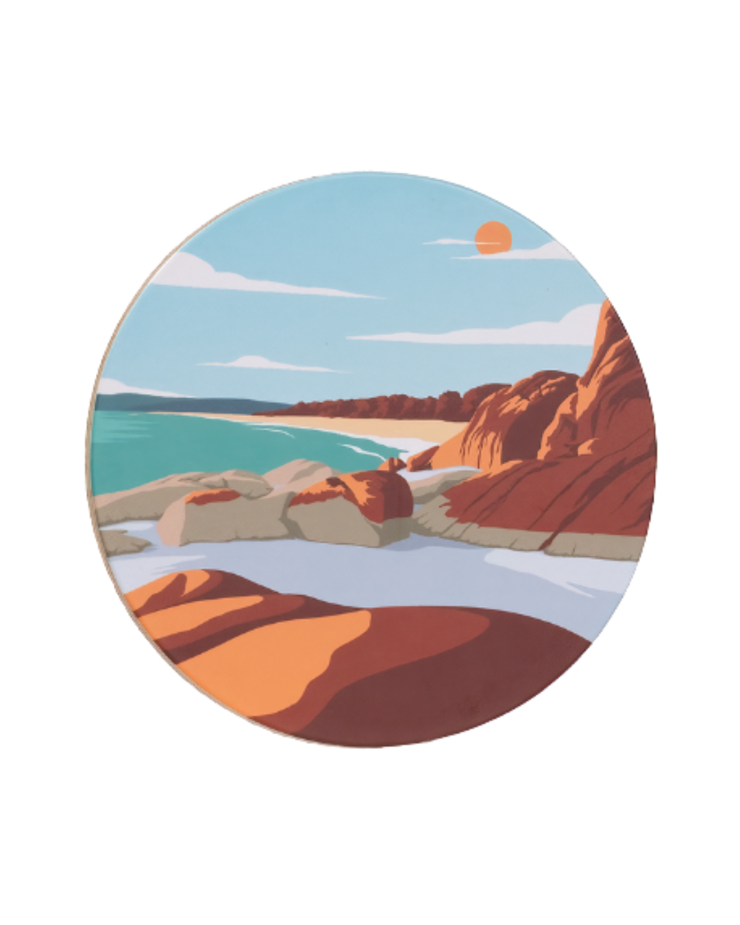 Larapuna Bay of Fires Tallboy Glass