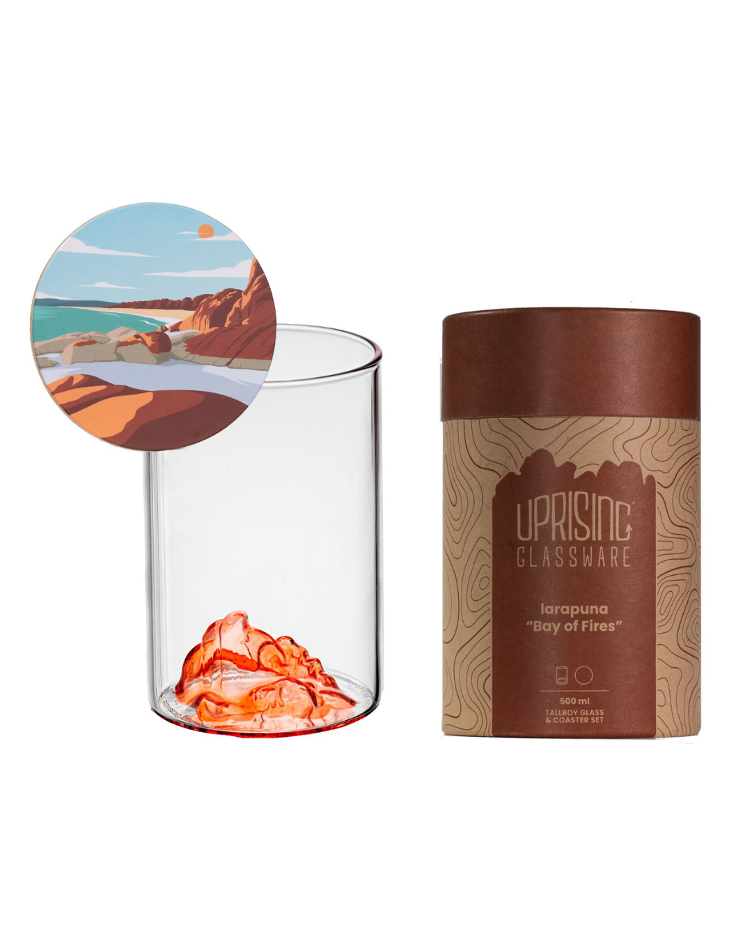 Larapuna Bay of Fires Tallboy Glass