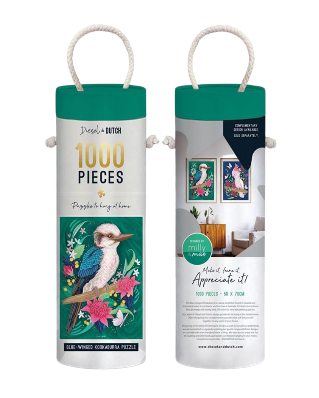 Blue Winged Kookaburra Puzzle