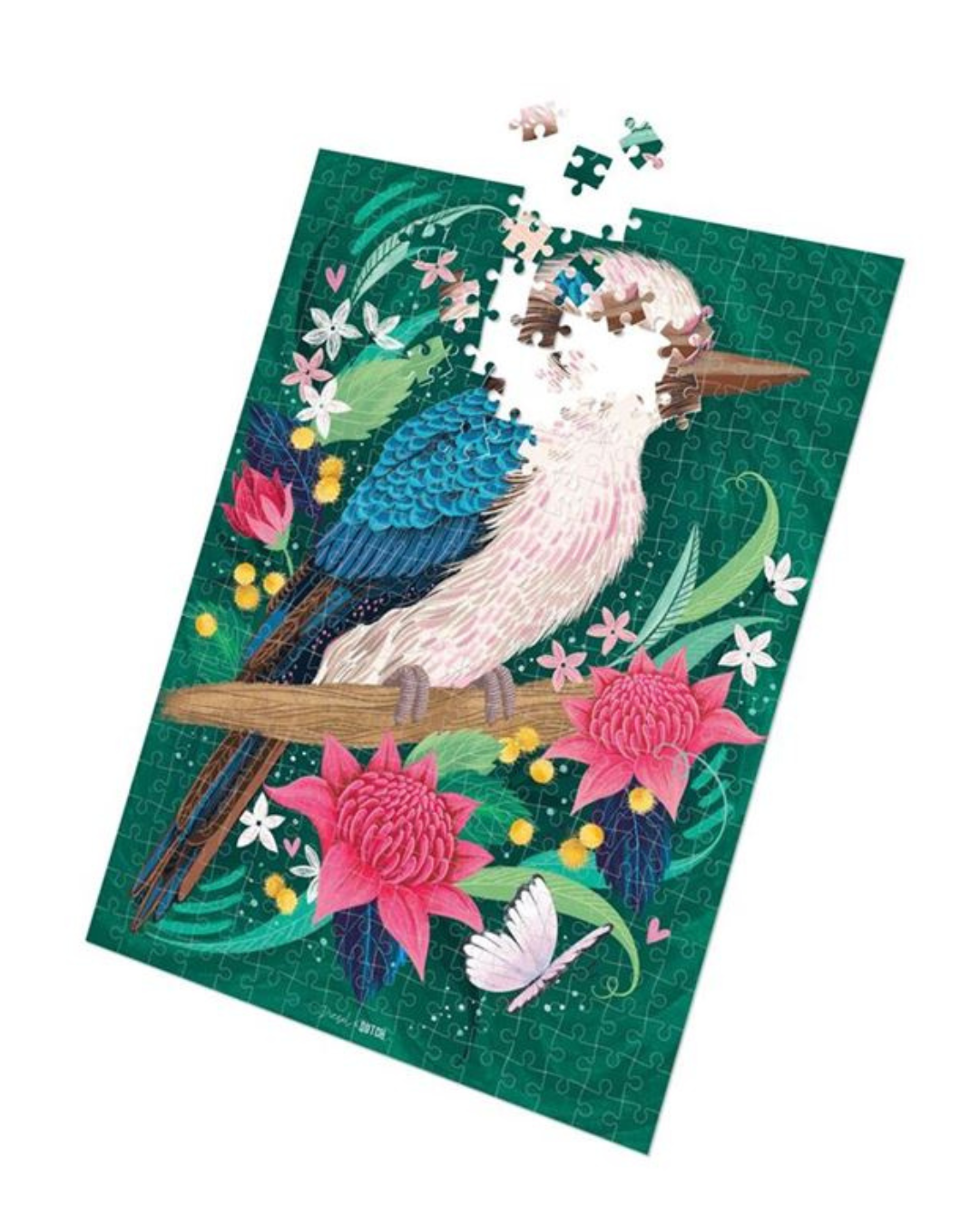 Blue Winged Kookaburra Puzzle