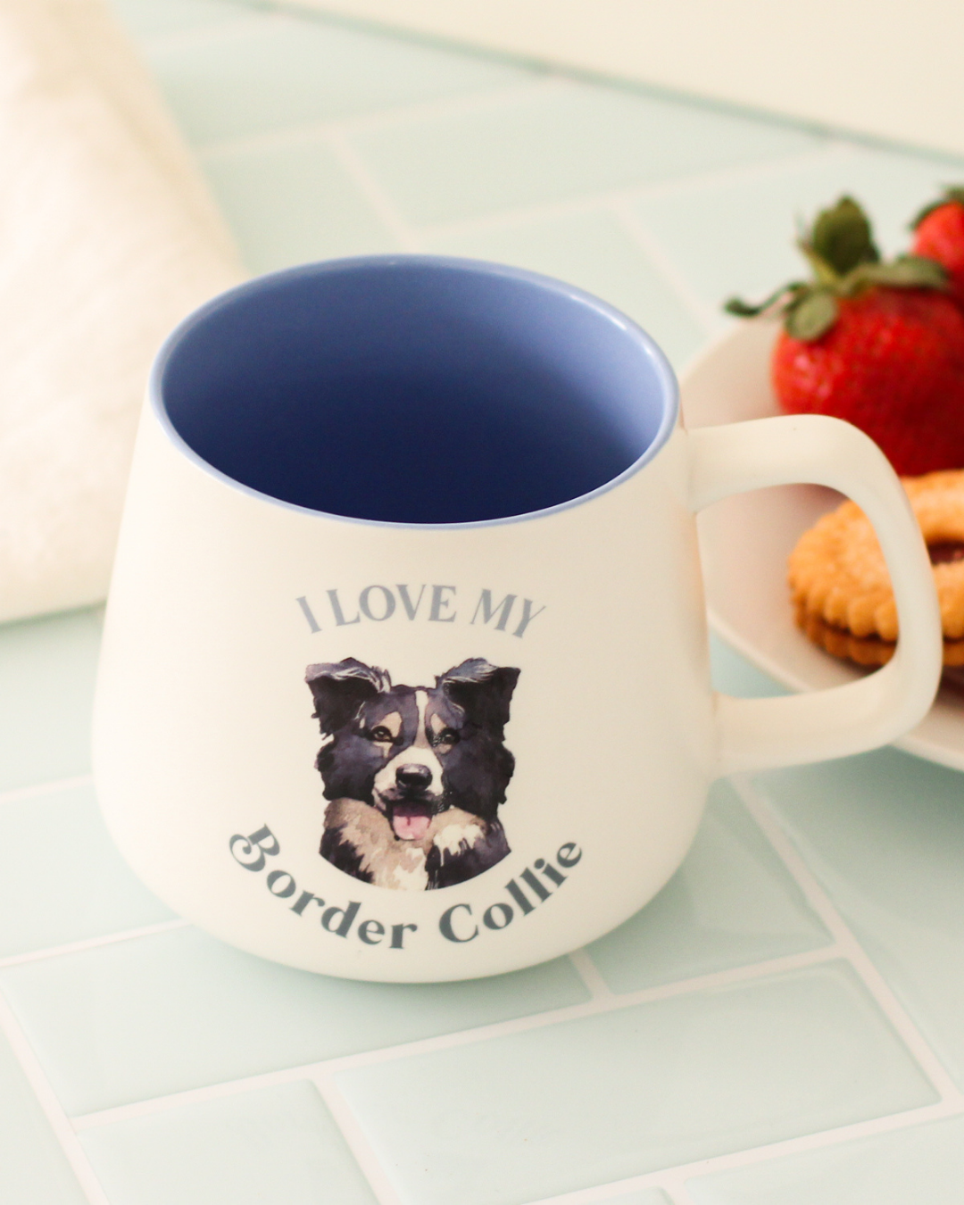 I Love My Border Collie Mug