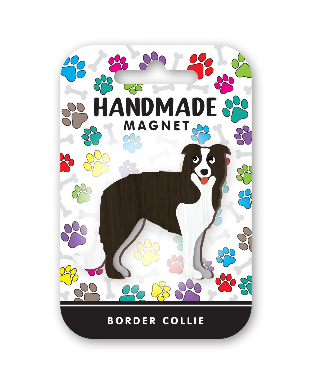 I Love My Border Collie Magnet