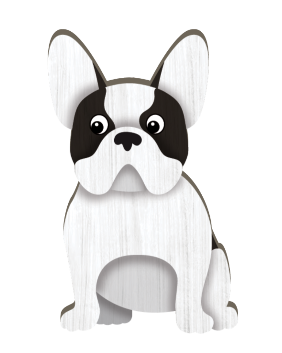 I Love My Bulldog Magnet