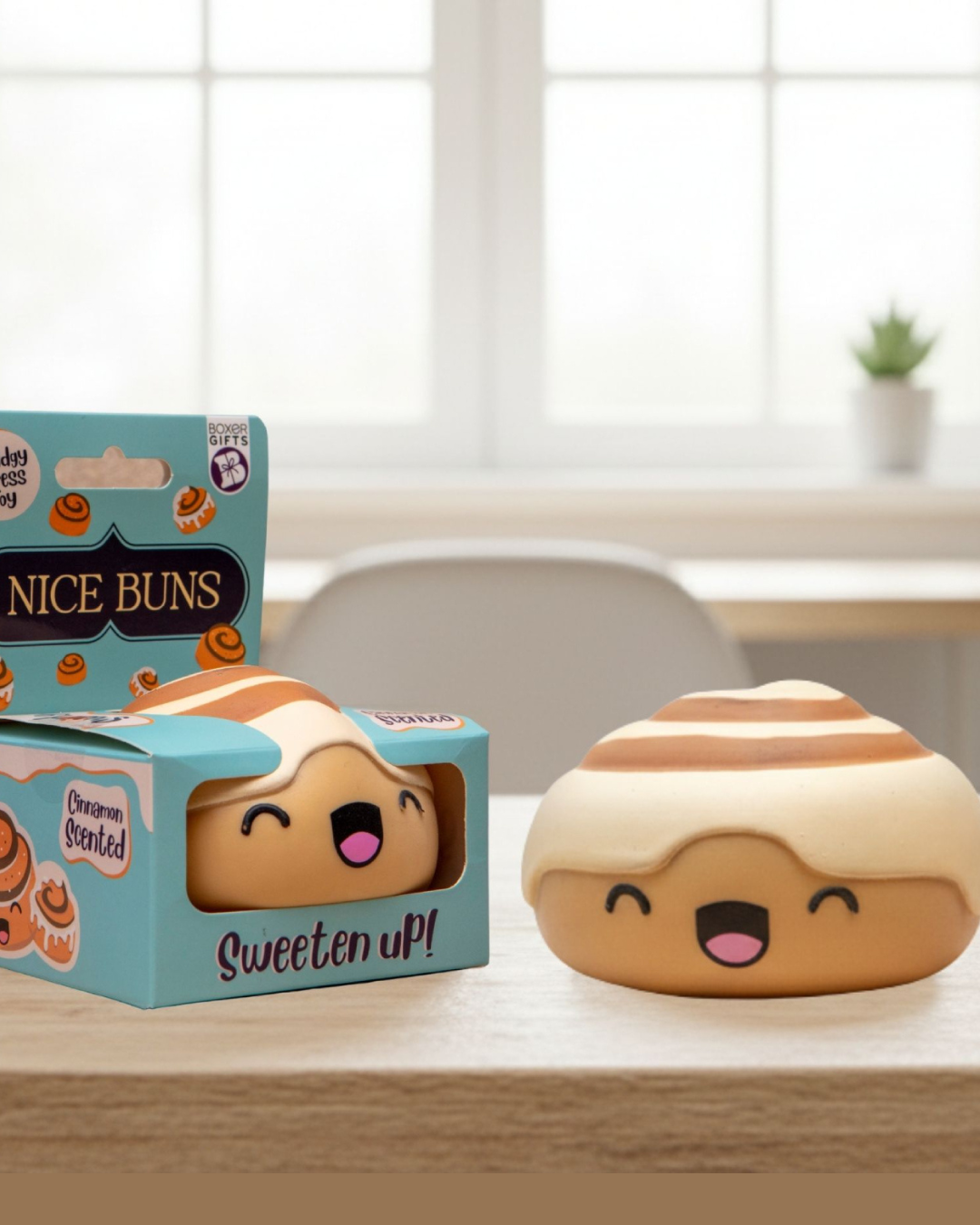 Nice Buns Cinnamon Swirl Stress Toy