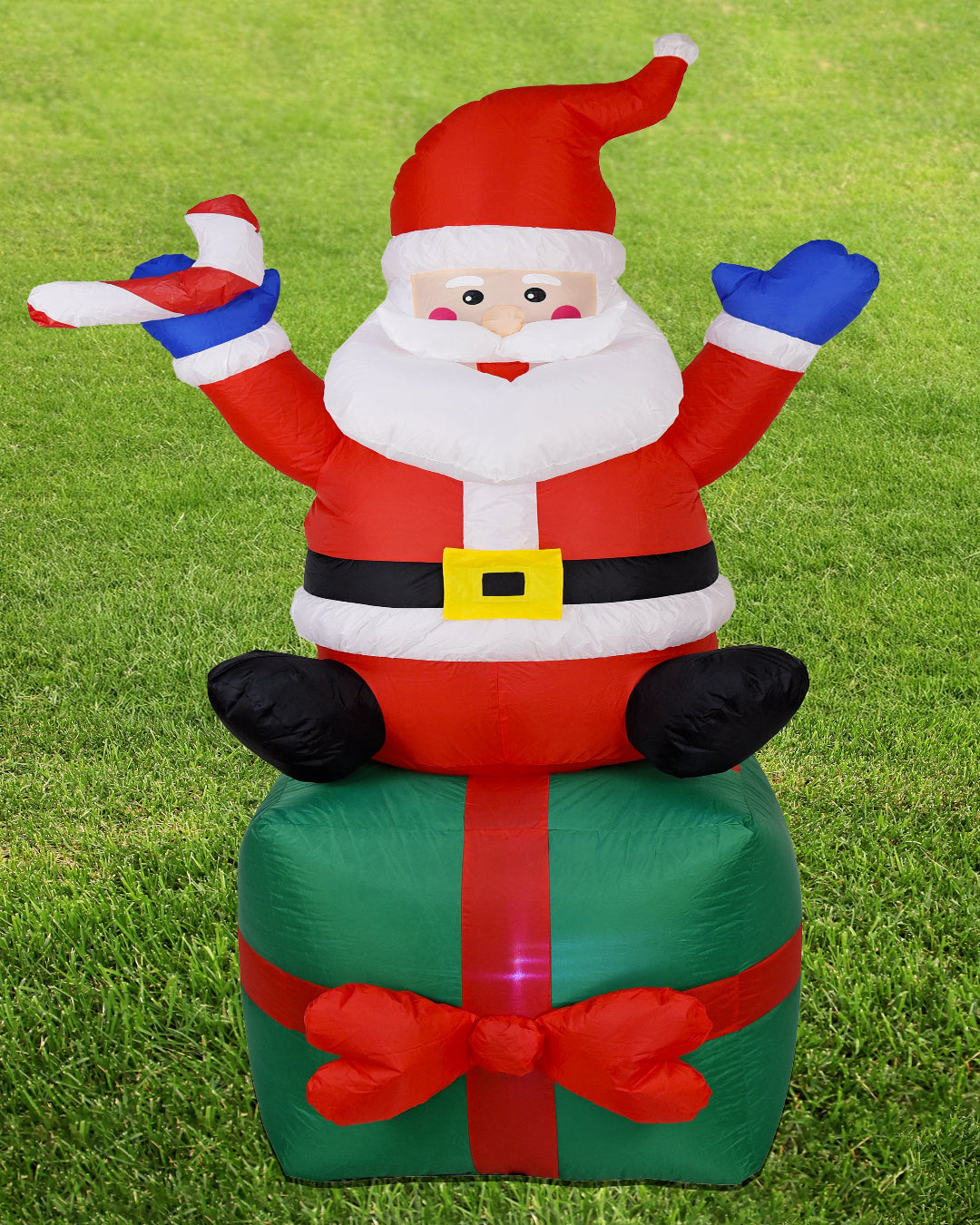 Inflatable Santa & Present