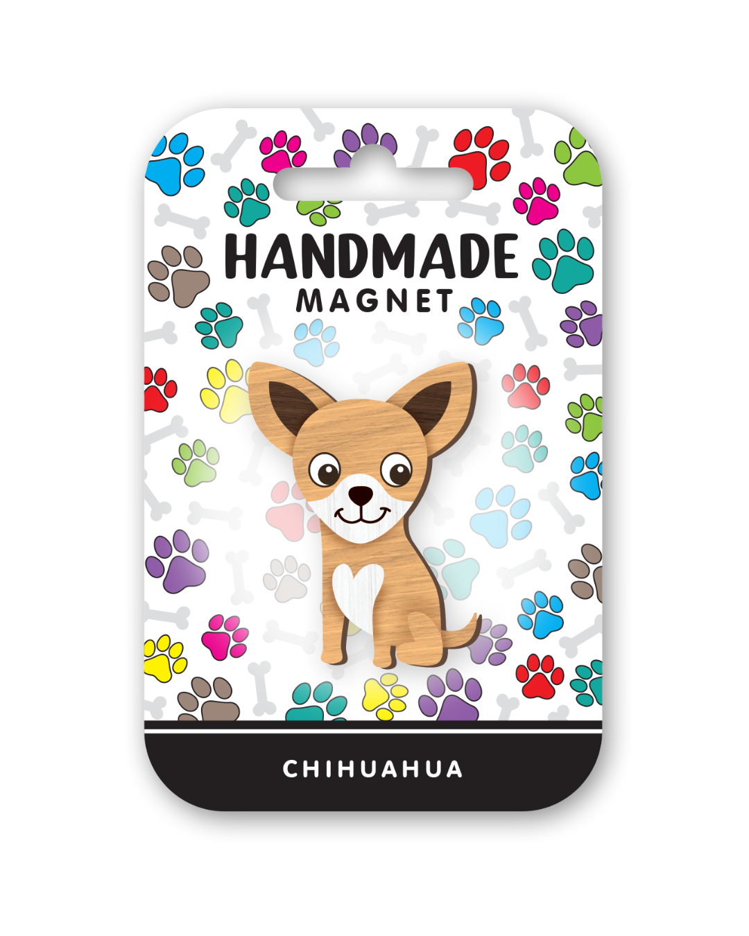 I Love My Chihuahua Magnet