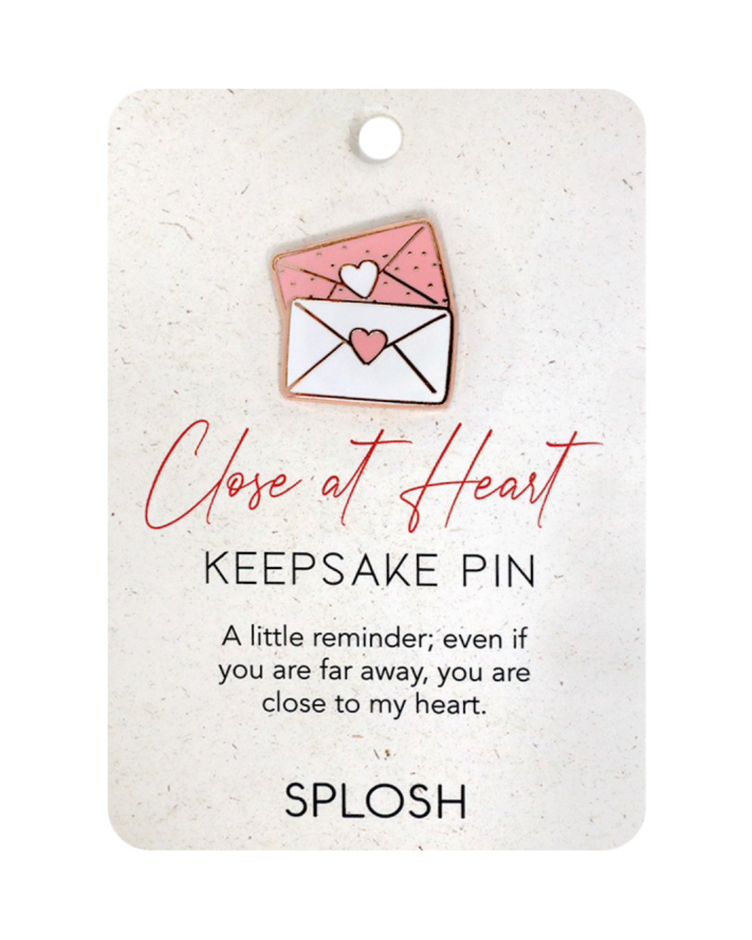 Close At Heart Keepsake Pin