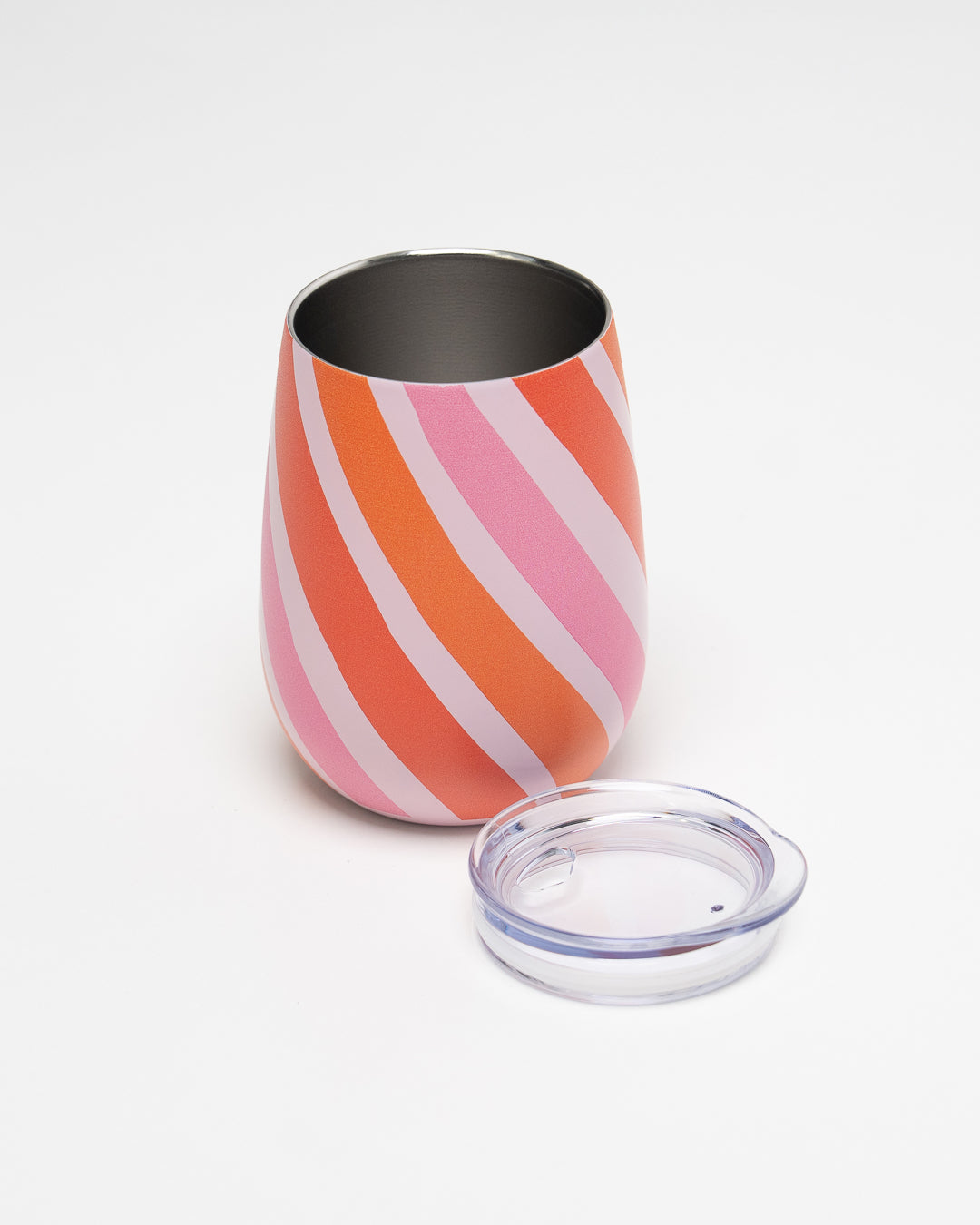 Candy Cane Wine Tumbler