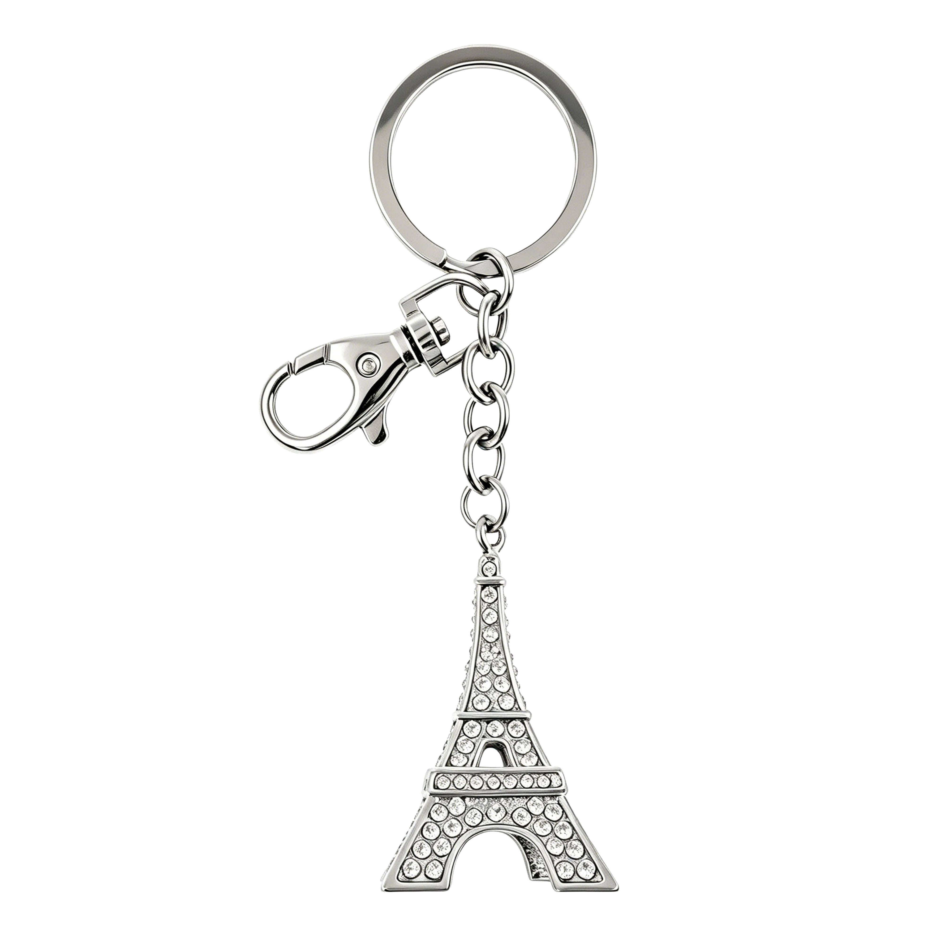 Sass Alloy Keyring - Eiffel Tower