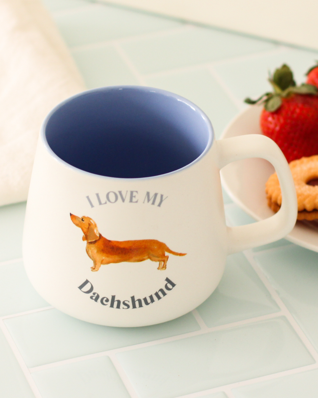 I Love My Dachshund Mug