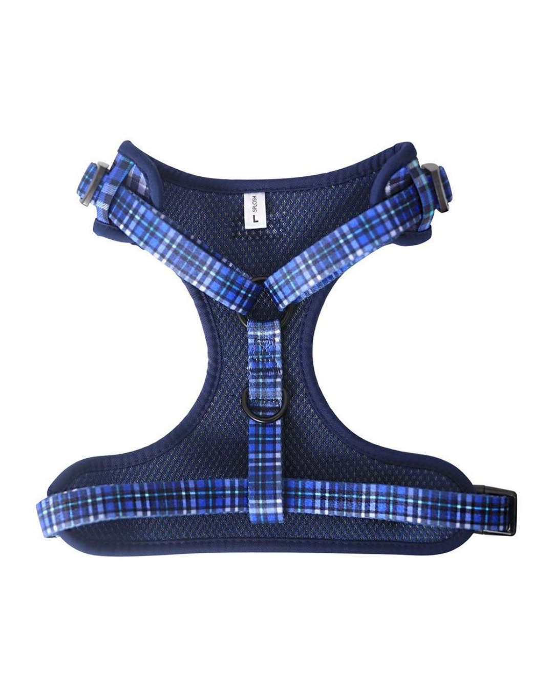 Frank Barker Blue Plaid Harness