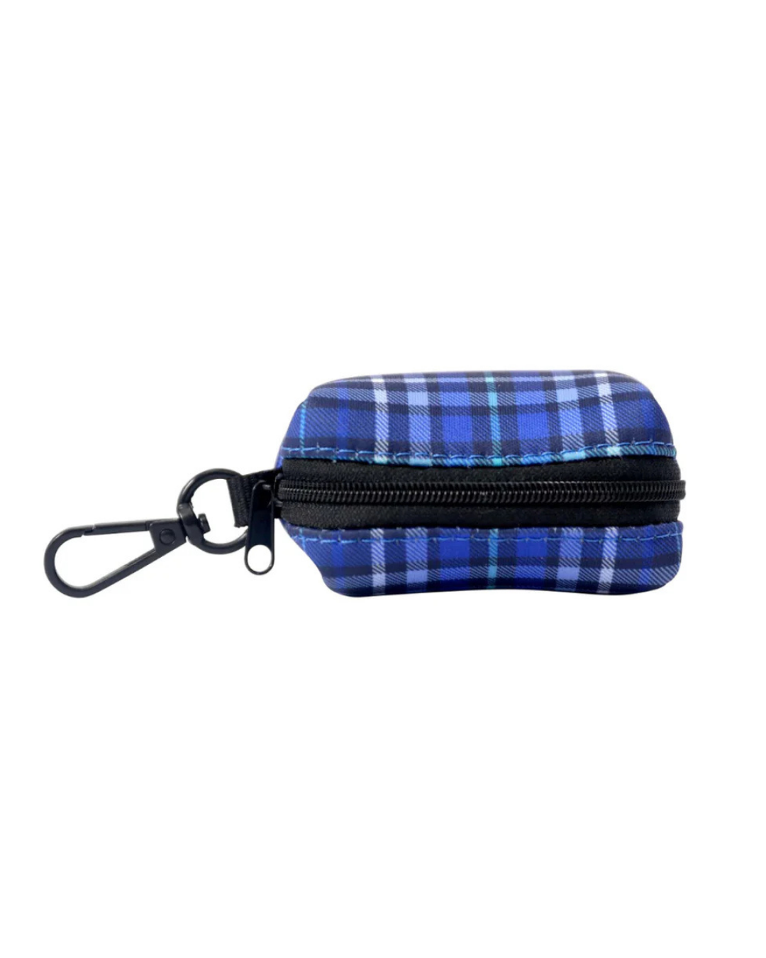 Frank Barker Blue Plaid Poop Bag