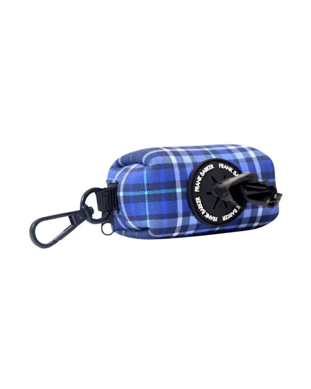 Frank Barker Blue Plaid Poop Bag