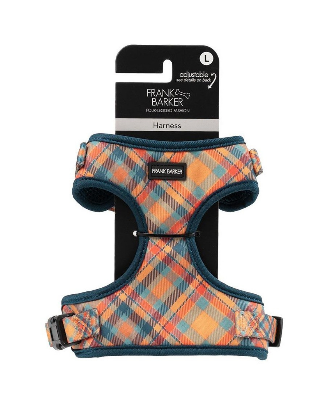 Frank Barker Orange Plaid Harness