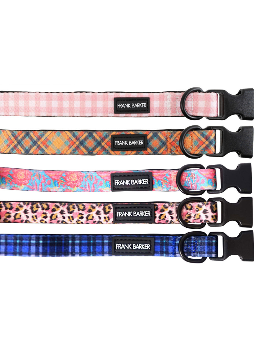 Frank Barker Pink Gingham Collar