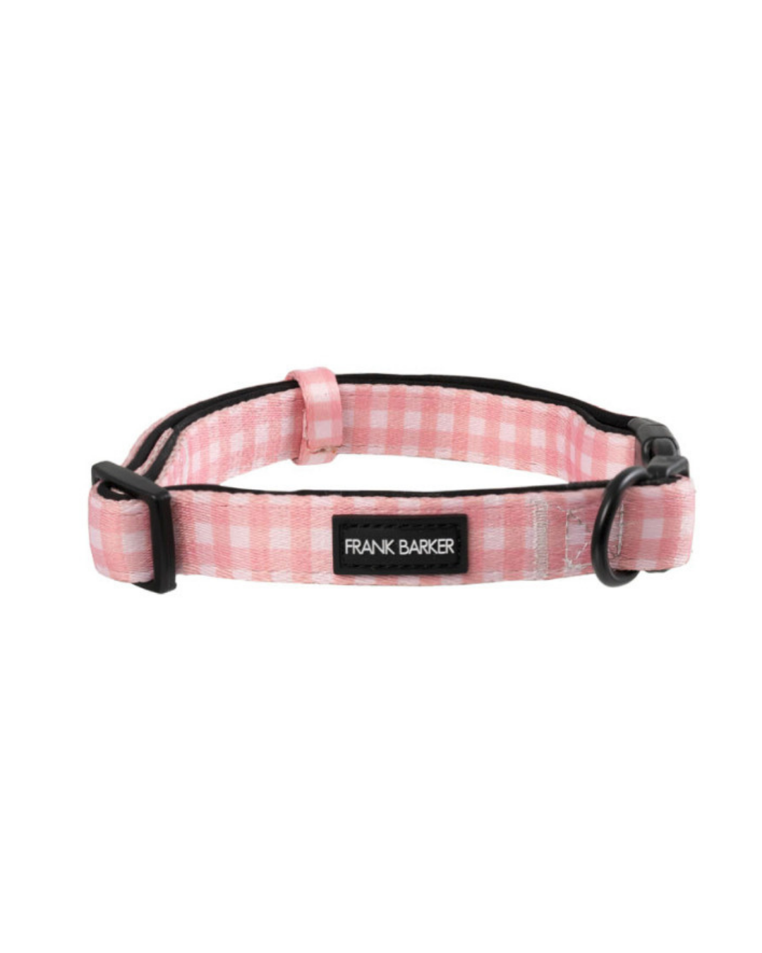 Frank Barker Pink Gingham Collar