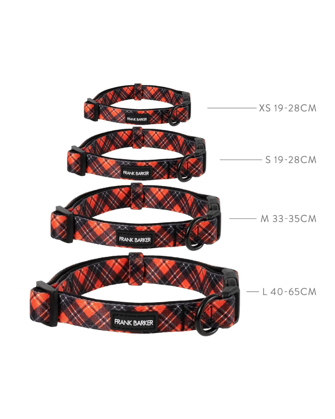 Frank Barker Tartan Collar