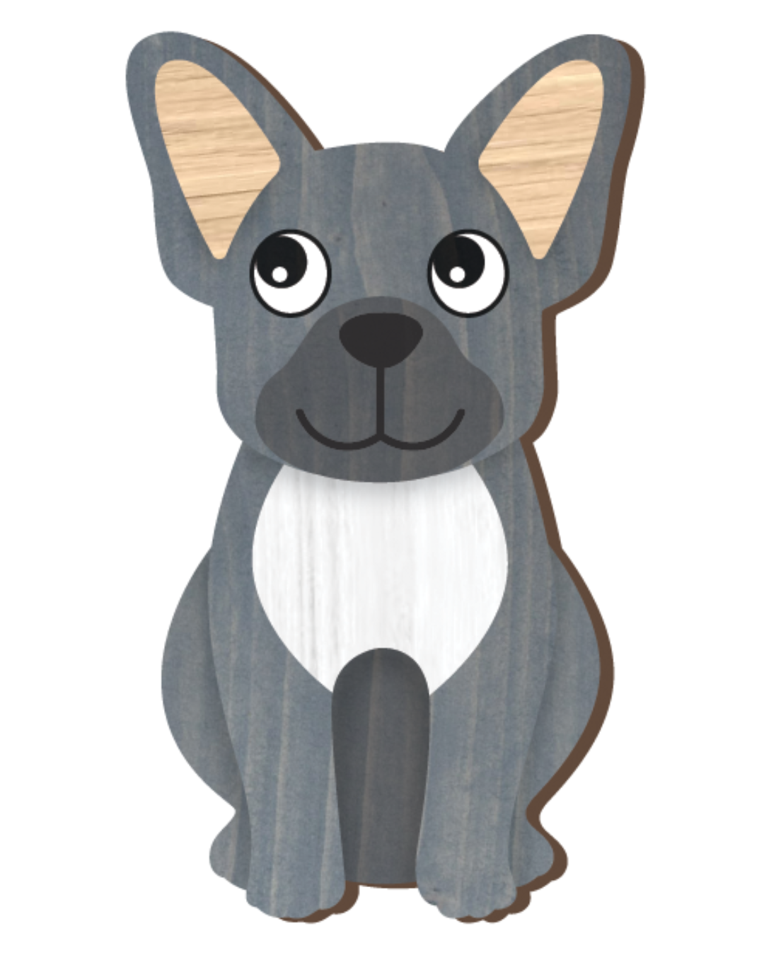 I Love My French Bulldog Magnet