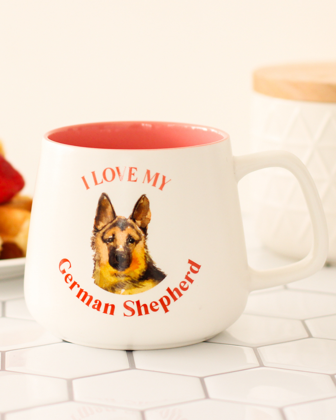 I Love My German Shepherd Mug