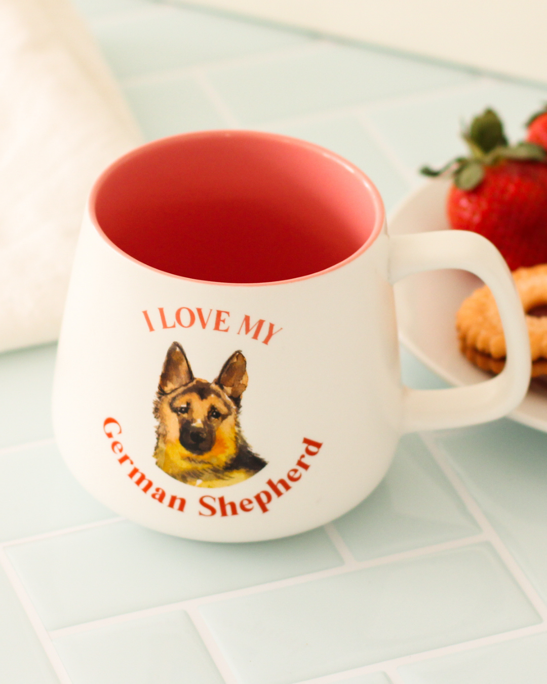 I Love My German Shepherd Mug