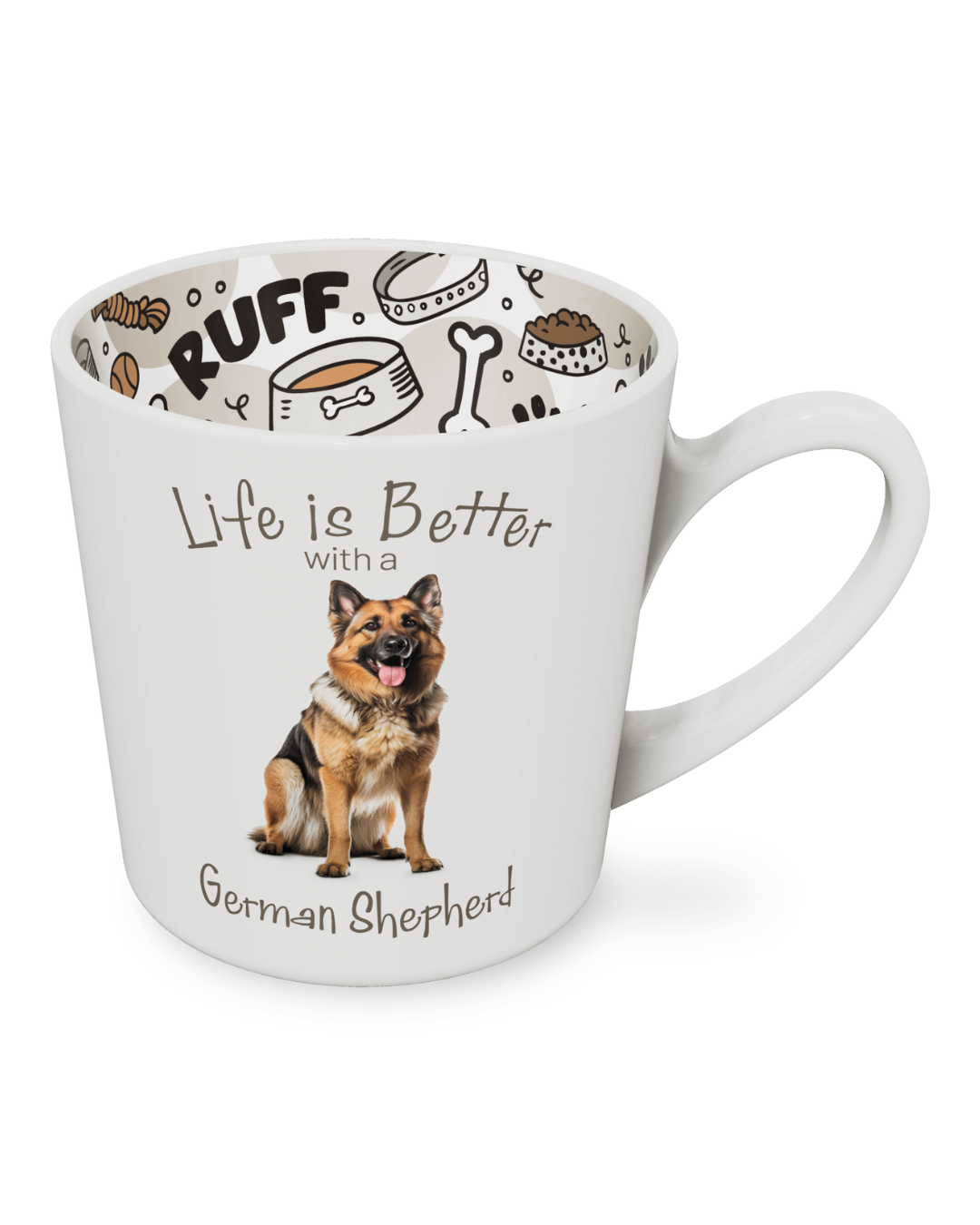 Life Is Better With German Shepherd Mug