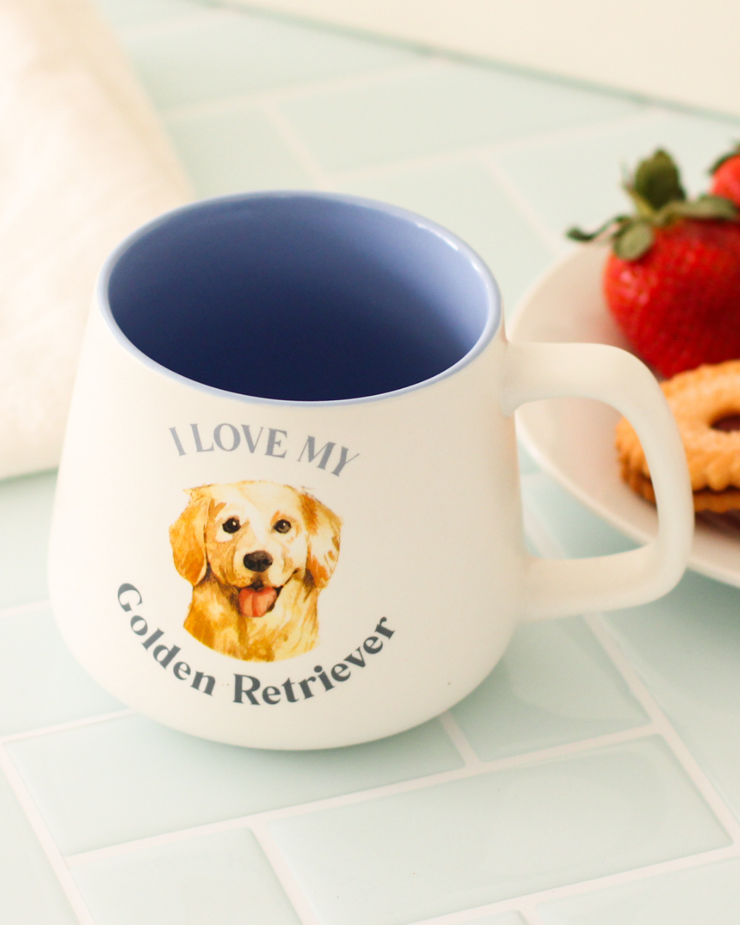 I Love My Golden Retriever Mug
