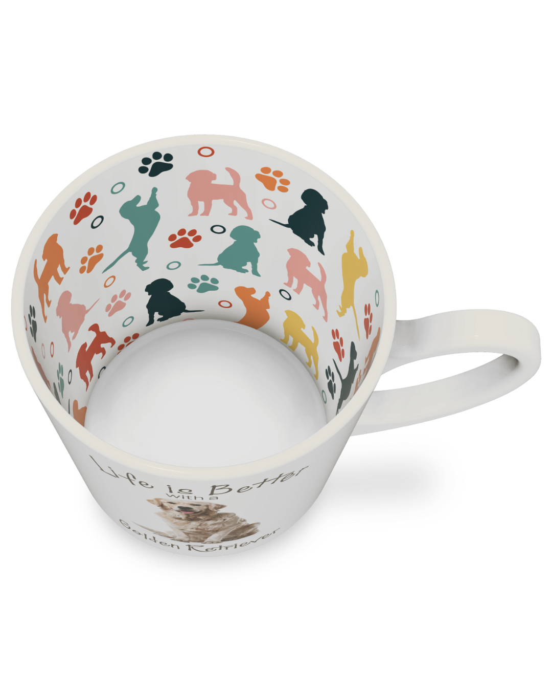 Life Is Better With Golden Retriever Mug