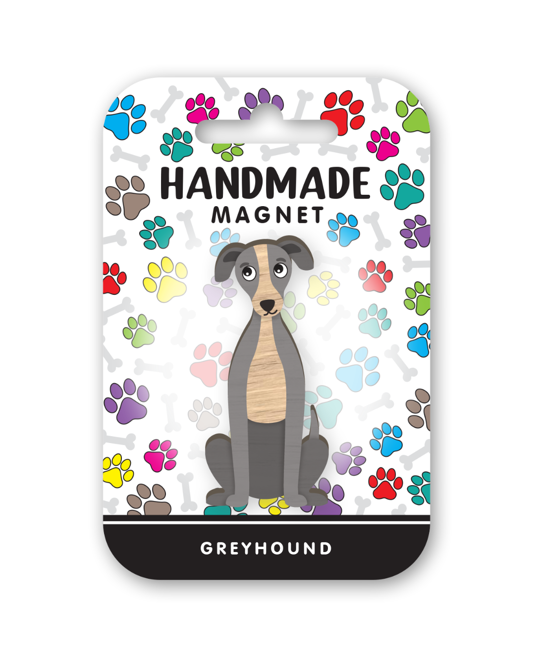 I Love My Greyhound Magnet