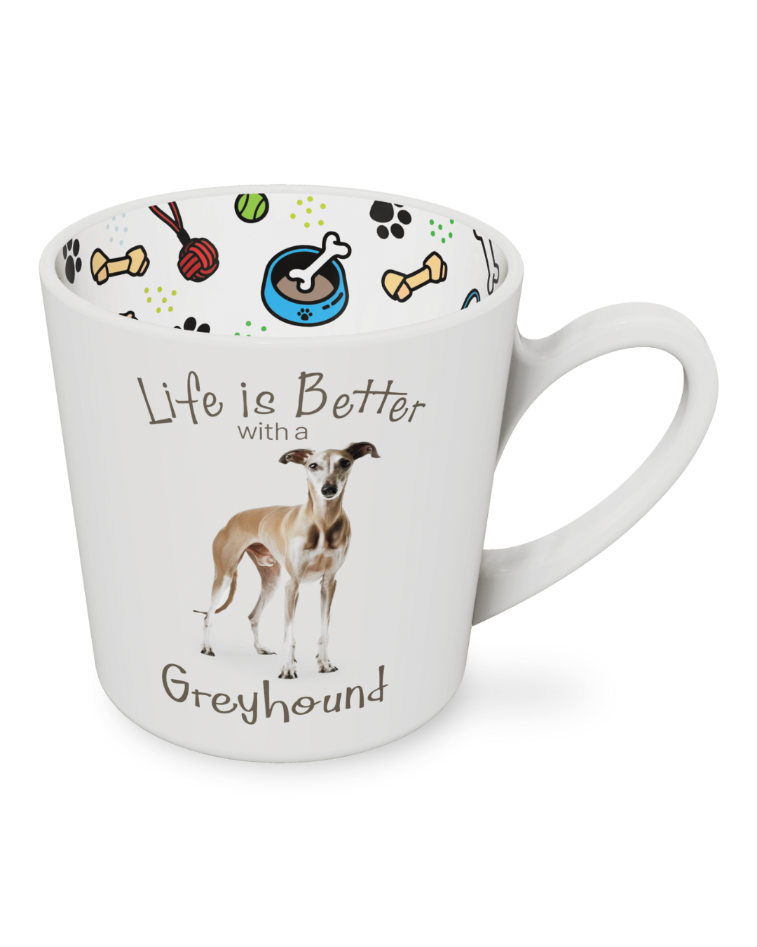 Life Is Better With Greyhound Mug