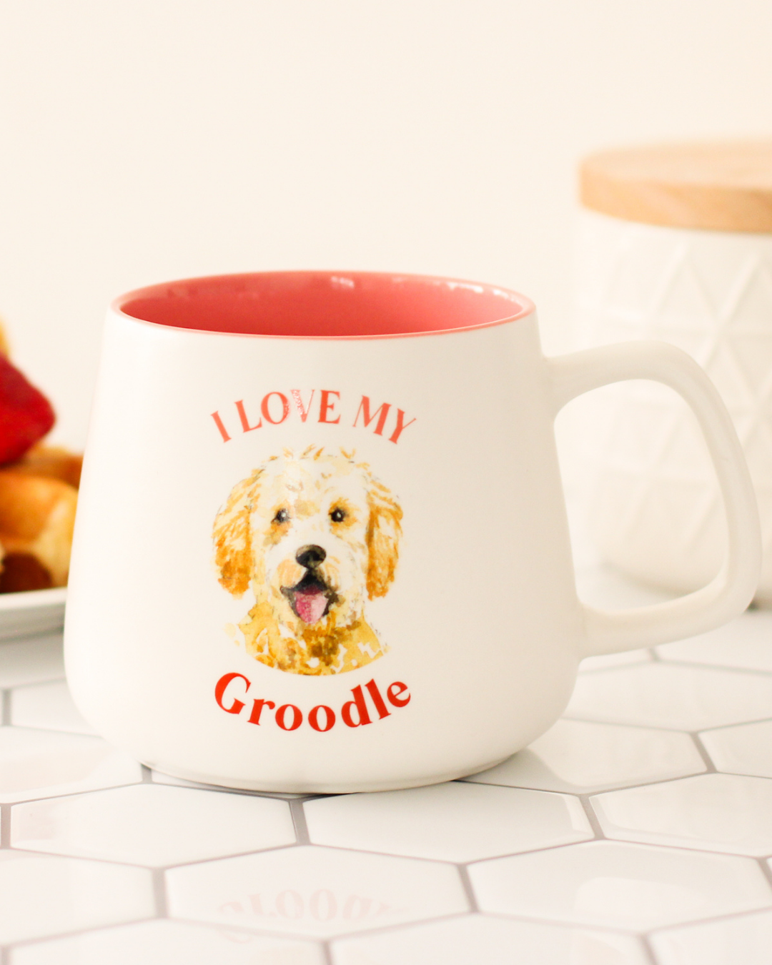 I Love My Groodle Mug
