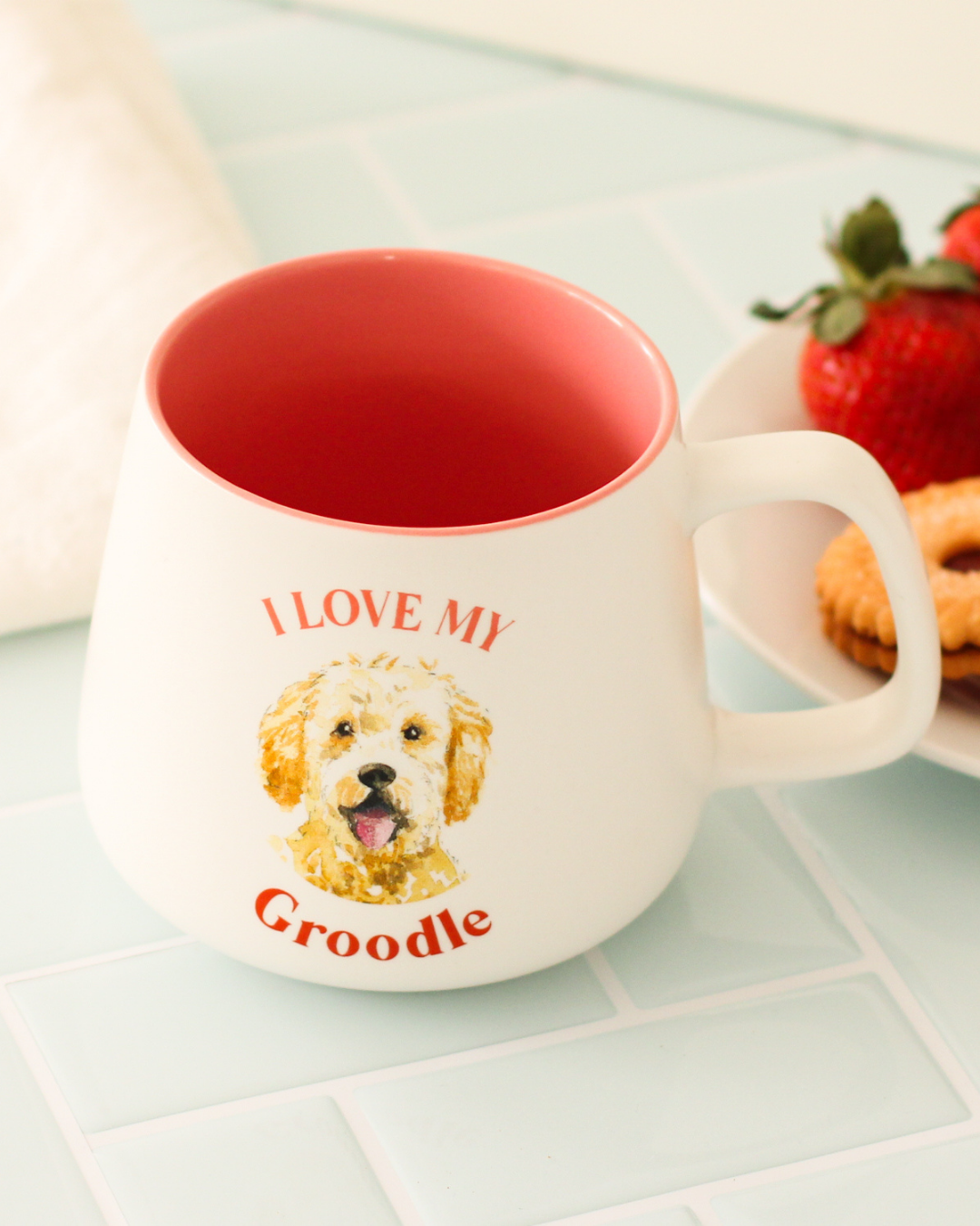I Love My Groodle Mug