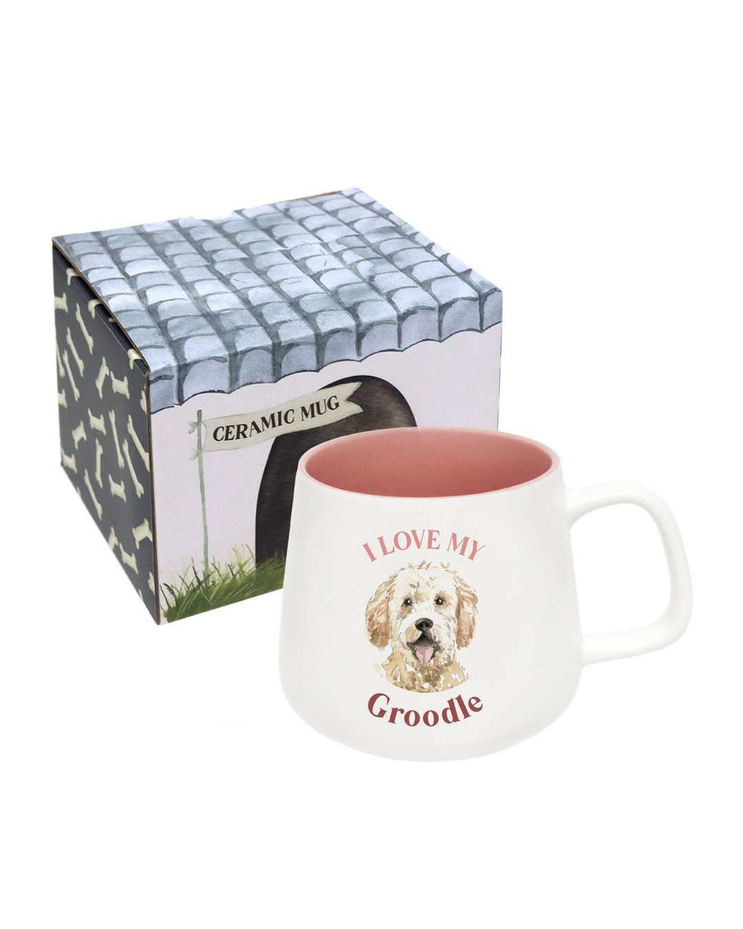 I Love My Groodle Mug