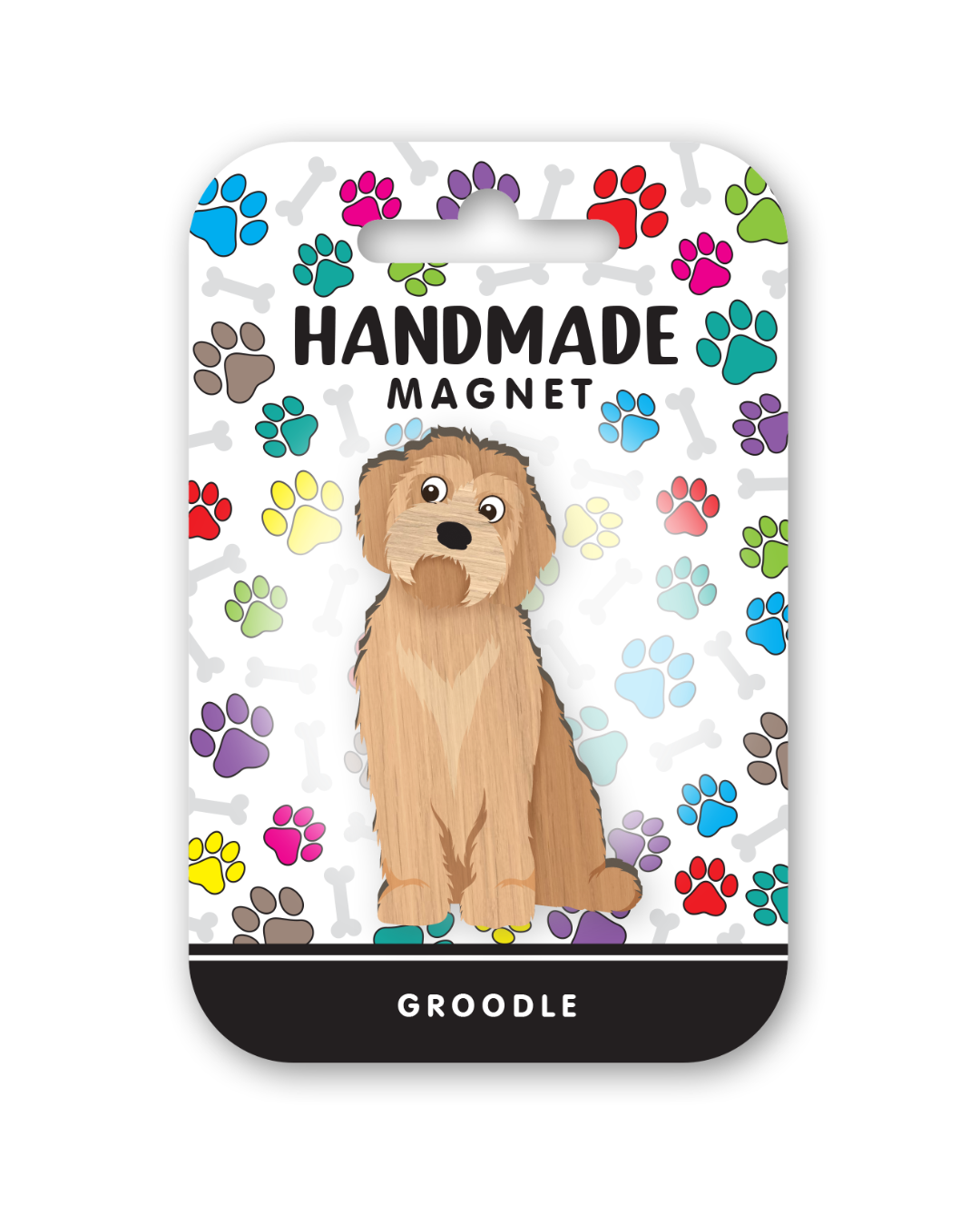 I Love My Groodle Magnet