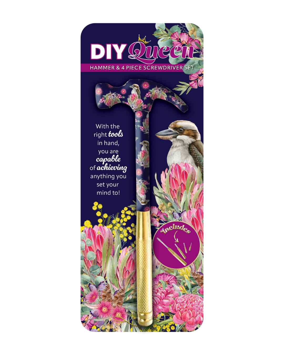 Bush Guardian Hammer and Screwdriver