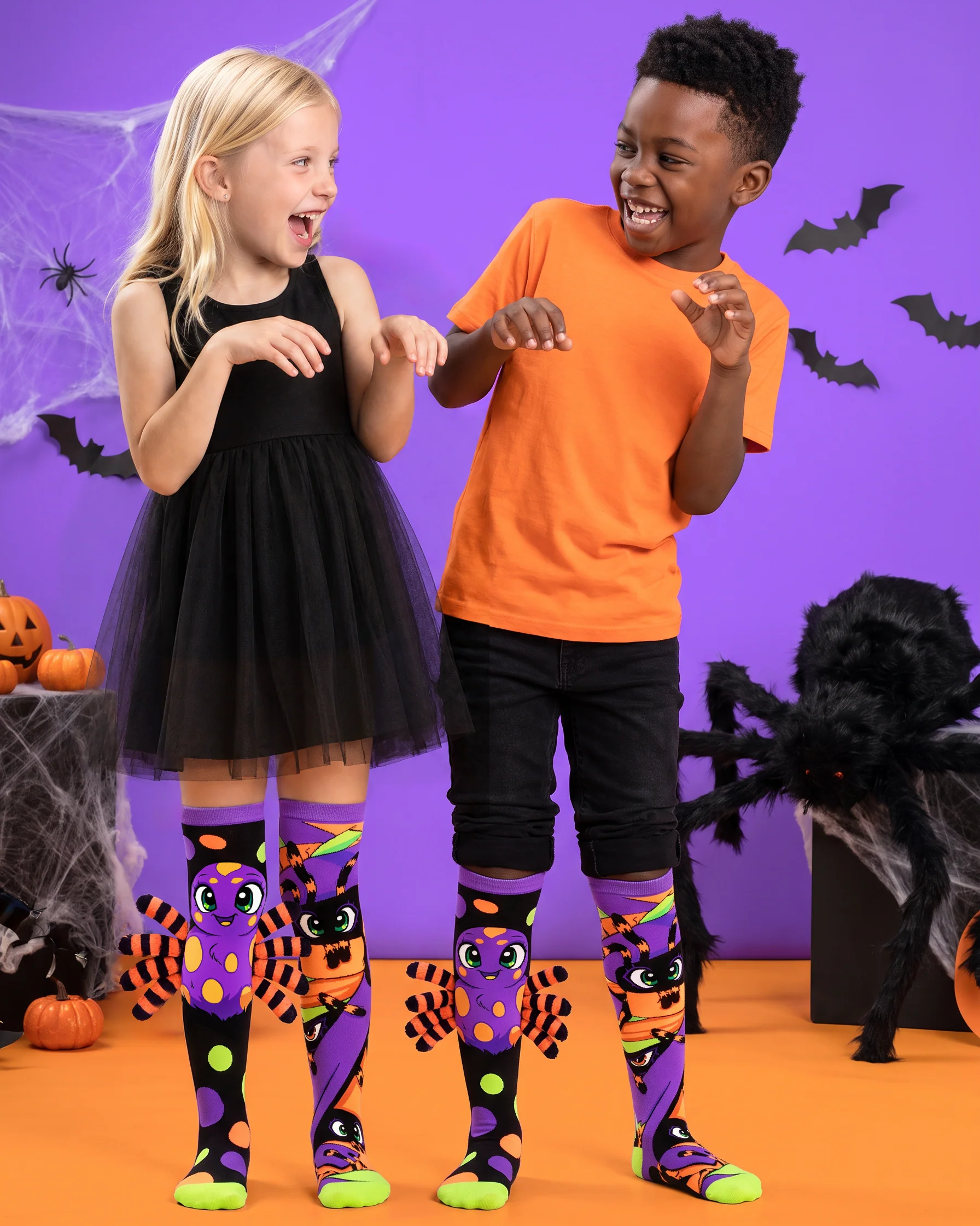 Spooky Spider Socks