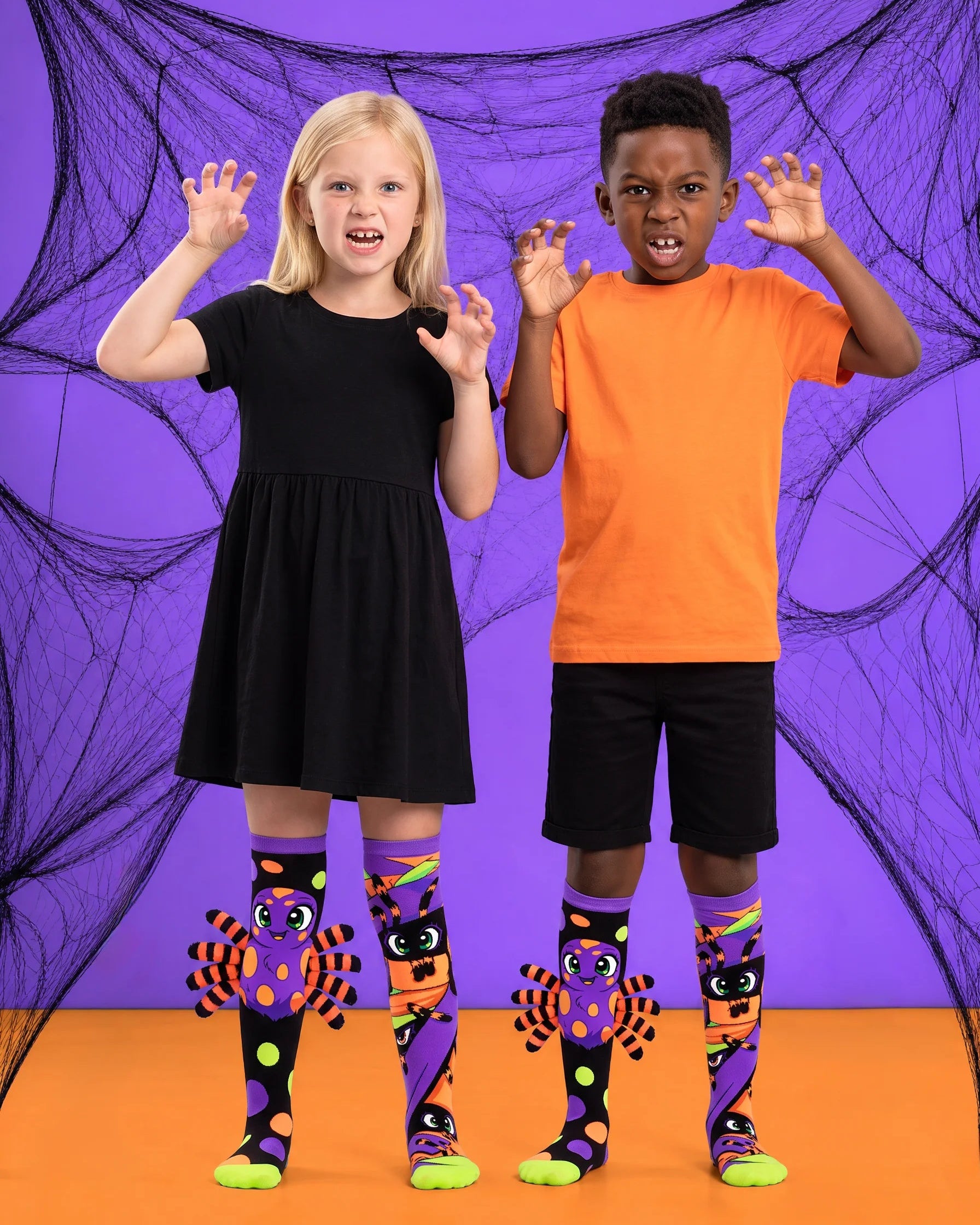 Spooky Spider Socks
