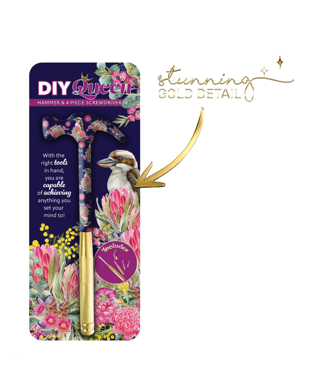 Bush Guardian Hammer and Screwdriver