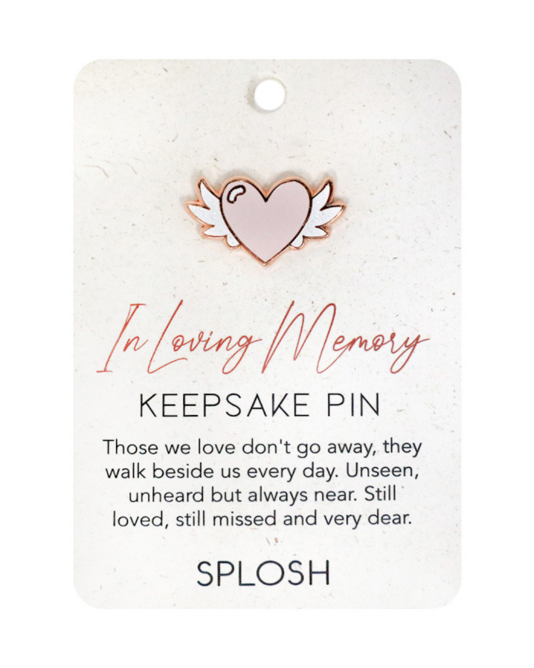 In Loving Memory Keepsake Pin